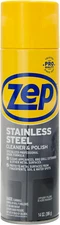 Zep Stainless Steel Cleaner and Polish 14 Ounces - ZUSSTL14 - Protects Metal Sur