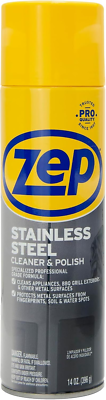 #ad Zep Stainless Steel Cleaner and Polish 14 Ounces ZUSSTL14 Protects Metal Sur $7.87