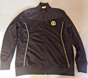 bvb trainingsjacke schwarz