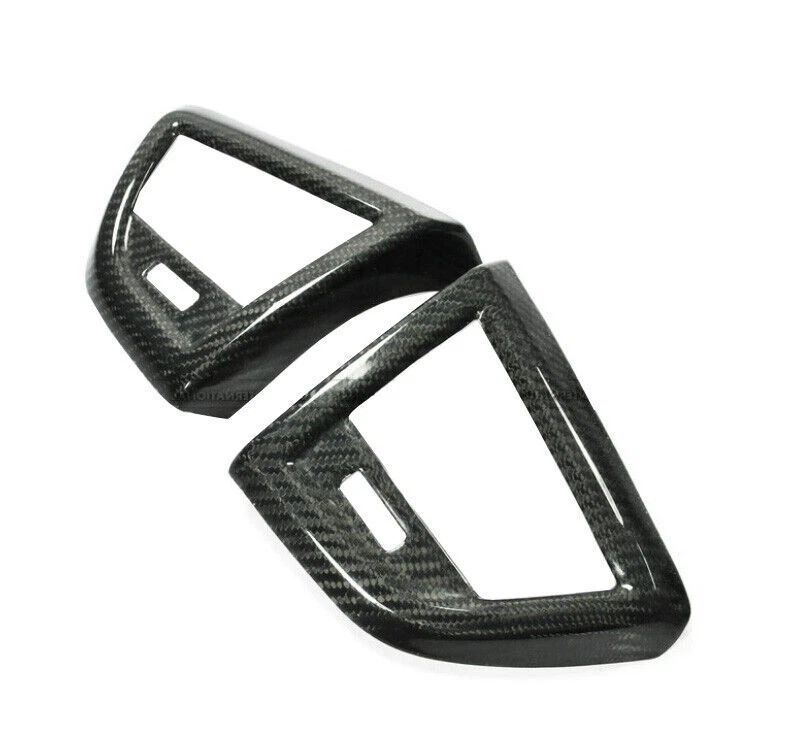 For Hyundai Veloster 11-2016 Real Carbon Fiber Console L&R Air Outlet Vent Trim - Imagem 2 de 4