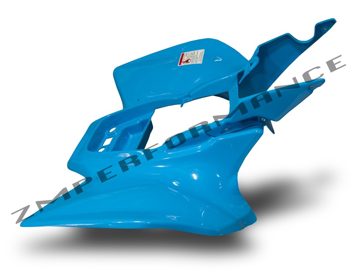 NEW HONDA TRX 450R 04 - 05 ELECTRIC BLUE PLASTIC REAR FENDER