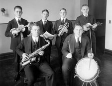 1918-1928 Petworth Orchestra, Washington, D.C. Old Photo 8.5" x 11" Reprint