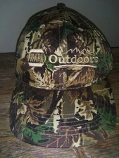 New "NAPA Outdoors" Camouflage Hat Men's Mountain Image Hunting Style Camo Cap