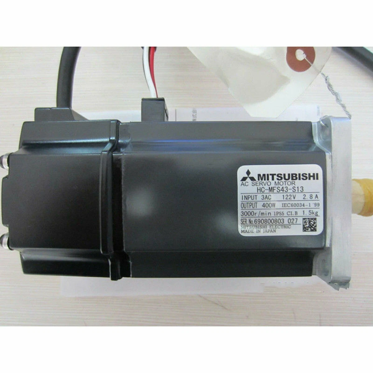 MITSUBISHI HC-MFS43-S13 AC Servo Motor One New HCMFS43S13