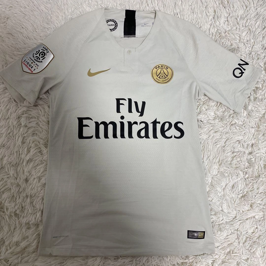 PARIS SAINT-GERMAIN BLACK 2018-2019 LONG SLEEVE AWAY SHIRT - My