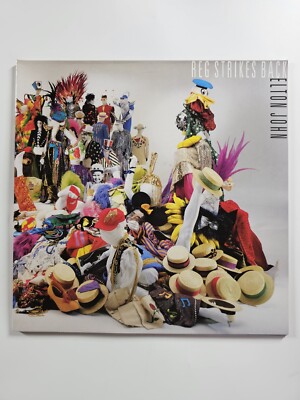 Elton John - Reg Strikes Back - VINYL 12'' LP 