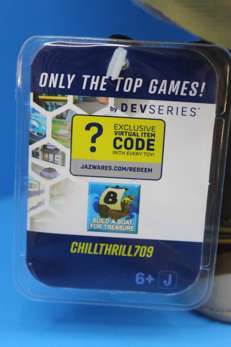 Dev Series Roblox Build a Boat for Treasure CHILLTHRILL709 Plush