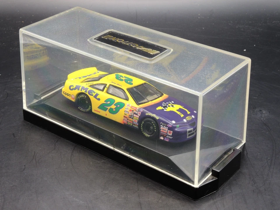 (2) 1:64 АВТОМОБИЛИ ACTION RACE ' 97 FORD T-BIRD ' & 99 JIMMY SPENCER WINSTON & CAMEL - Изображение 4 из 4