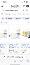 Medela Pump In Style Double Electric Breast Pump - White 101041361
