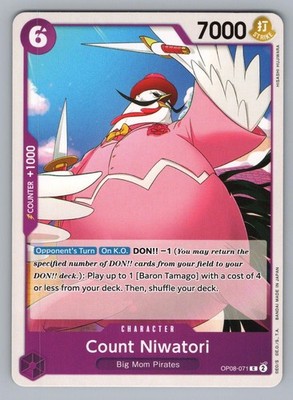 COUNT NIWATORI OP08-071 C TWO LEGENDS ONE PIECE NM OP08 2024/