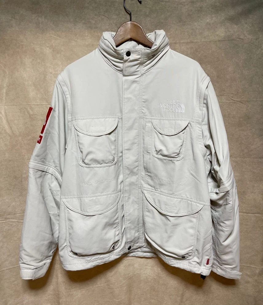 Veste décapotable trekking Supreme / The North Face ivoire clair de lune