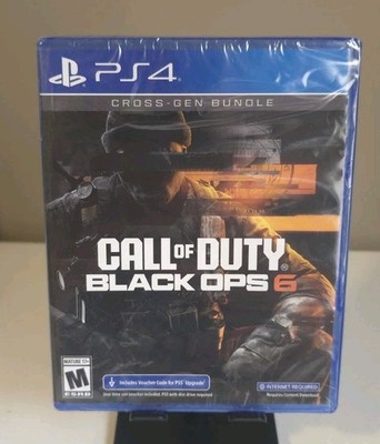 Call of Duty: Black Ops 6 - (Sony PlayStation 4, 2024) Cross Gen Bundle New