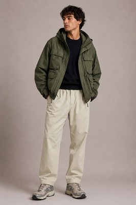 Rohan Pants Men Sz 34  On Route Beige Trousers Fusions Travel wear Gorpcore EUC