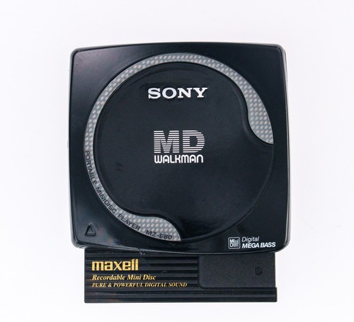 Sony MZ-E80 MD Walkman (Black) - Classic 1999 Model [DEMO / PLAYS]