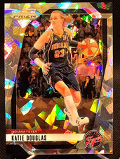 Katie Douglas 2024 Panini WNBA Prizm Ice Prizm #119 Indiana Fever