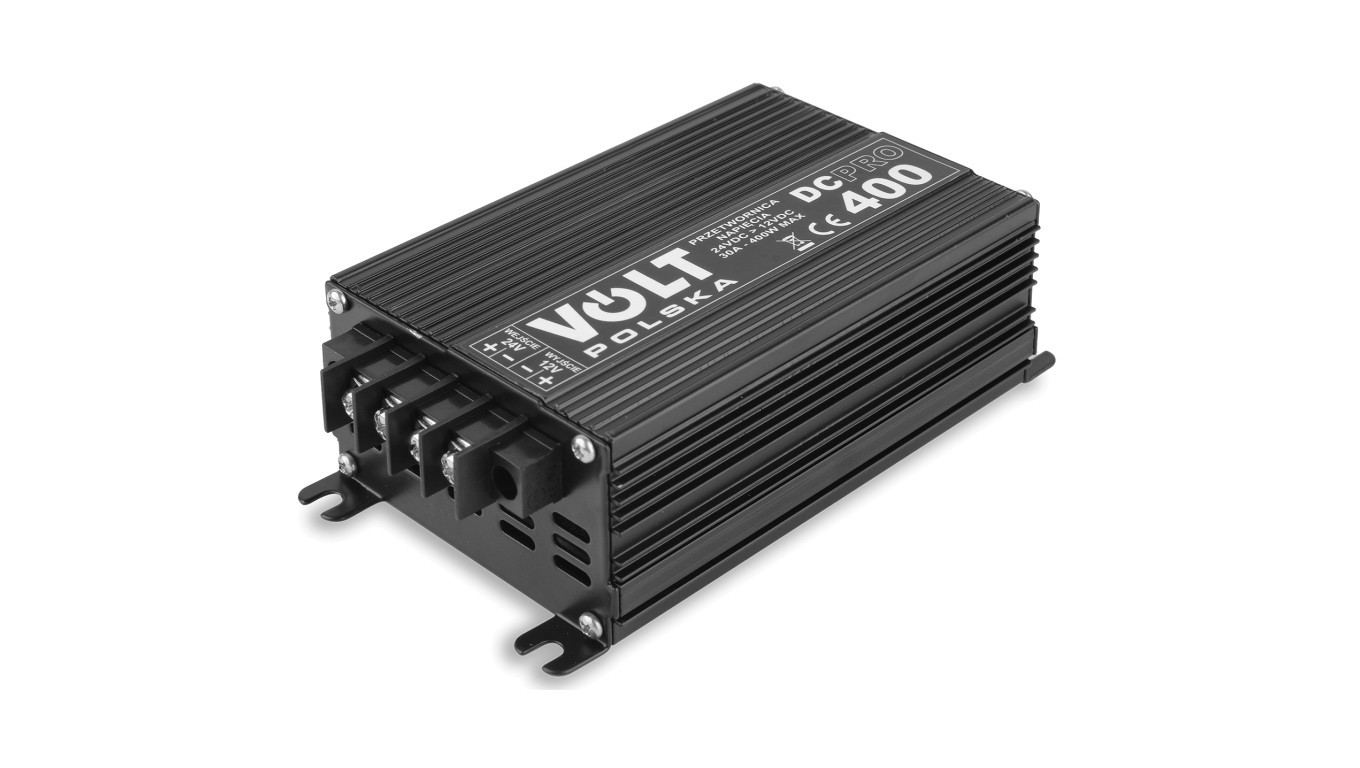 5903293765043 Reduktor napicia przetwornica bezzakóceniowa DC PRO 24V/12V 30A