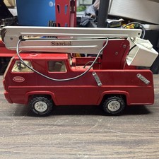 Vintage Die Cast Tonka Snorkel Fire Truck For Parts Restoration