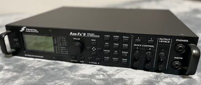 Fractal Audio Axe-Fx II Guitar Processor Amp Modeler Rack Used Japan