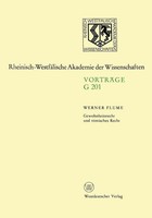 Werner Flume | Gewohnheitsrecht Und RöMisches Recht | Taschenbuch | Deutsch