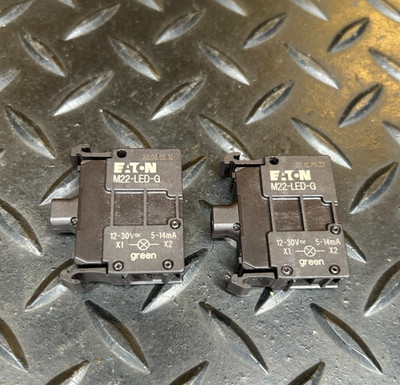 2 Stk. Eaton/Moeller M22-LED-G Leuchtdiode grün