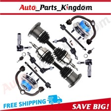 Front Control Arm with Wheel Hub Bearing CV Axle Shaft For Lincoln Navigator