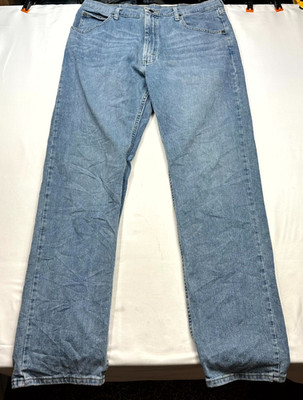 Wrangler Five Star Premium Denim Flex for Comfort Jeans Mens 36x34 Blue Regular