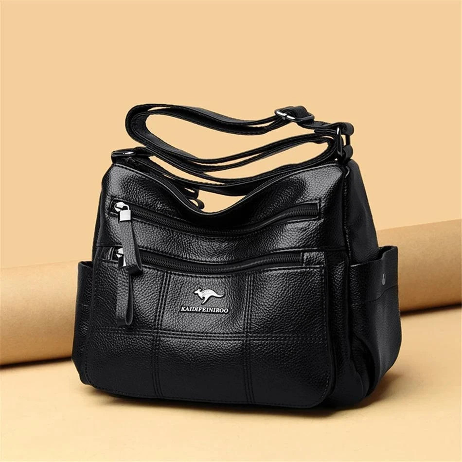 Leather Luxury Handbags Women Designer Shoulder Crossbody Bags Purses