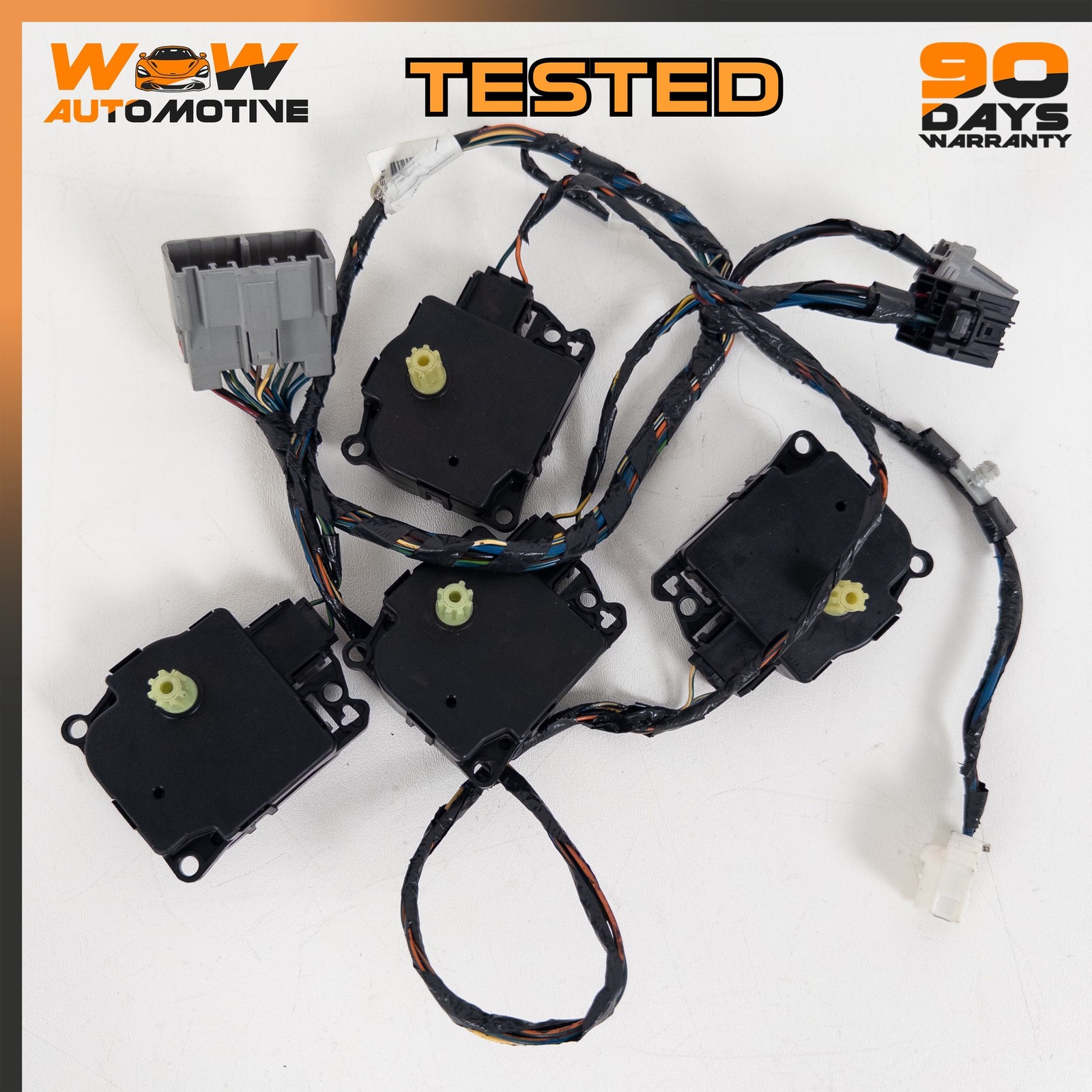 13-19 MASERATI QUATTROPORTE GTS LEVANTE HVAC AC VENT FLAP BLEND ACTUATOR SET OE