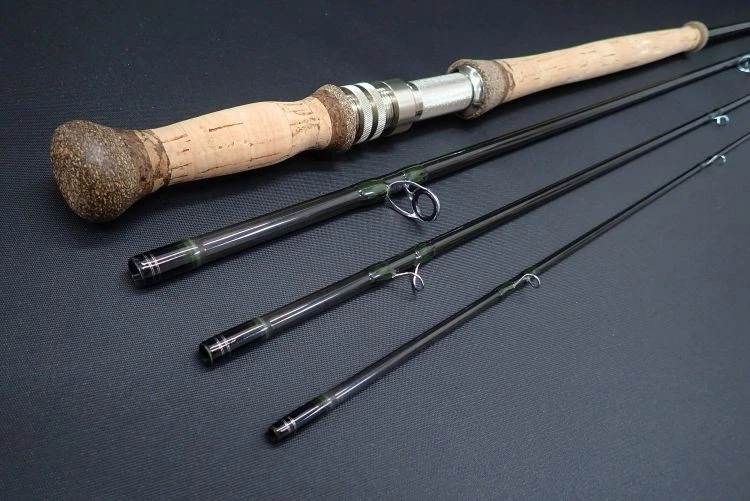 Caña de pescar con mosca BEULAH Platinum Spey 1266 (estuche de oliva) Foto 3 de 4