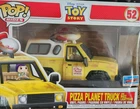 Toy Story pizza planet truck and Buzz Lightyear Funko Pop! #52 brand new