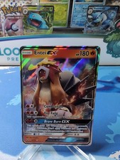 Entei GX 10/73 Shining Legends Holo Pokemon TCG LP