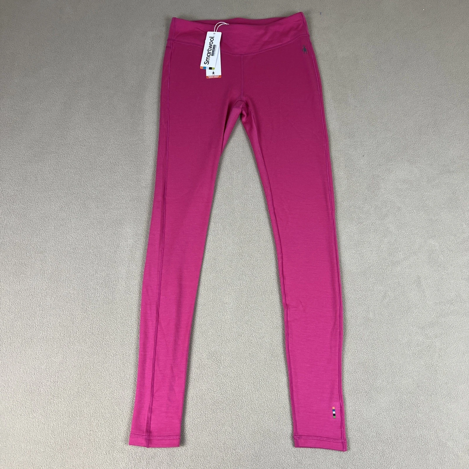 Smartwool Thermal Merino Classic Base Layer Bottom, Power Pink, Women s Sz Med.