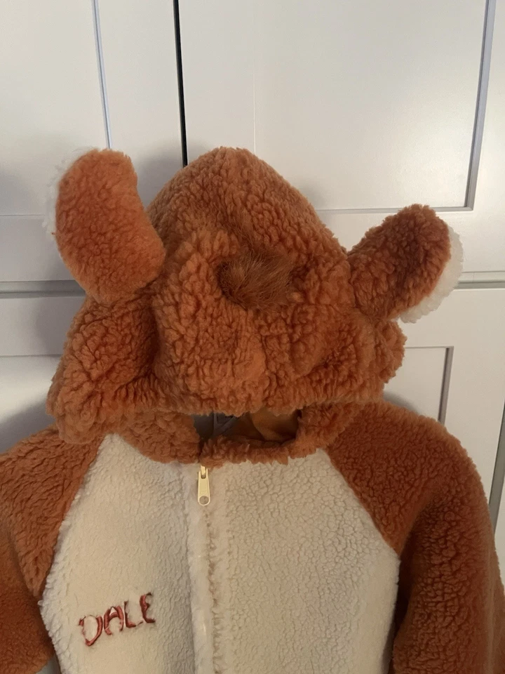 Catálogo Disney Disfraz “Dale” Chip And Dale De Colección Raro Talla 4-6T Funciona Grande Foto 4 de 4