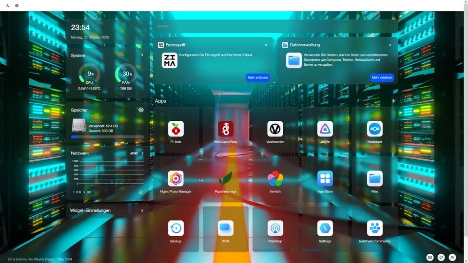 💻 Home Server Bundle mit ZimaOS, 8GB RAM, SSD+HDD, viele Apps vorinstalliert - Bild 2 von 4