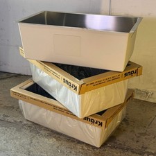 KRAUS 3 PACK 30" Undermount Single Bowl 18 Gauge KHU100-30/18