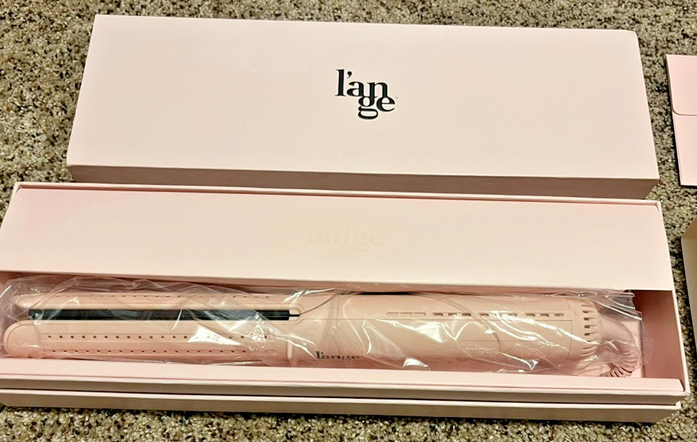 L'ange Le Duo Grande 360° Airflow Styler - Blush Pink Open Box New