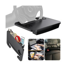 2 IN 1 Steering Wheel Tray with Car Seat Gap Filler Organizer  Car... Fast Ship
