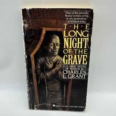 Long Night Of Grave by Charles L. Grant RARE BERKELY - READER COPY GOOD VALUE