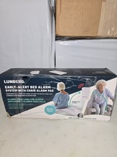 Lunderg Bed & Chair Alarm System Wireless Early Alert Smart Sensor Pad - NEW