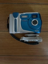 Vivitar ViviCam 20 Digital Camera Teal Blue Tested Turns On As Is