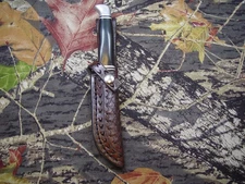 Leather Buck118/117 Custom Sheath No Knives