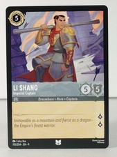 Li Shang - Imperial Captain - Fabled #193 - LORCANA -NM -singles