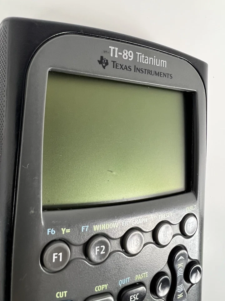 Texas Instruments TI-89 Titanium Graphing Calculator Black and Grey No Cover - Image 2 of 4