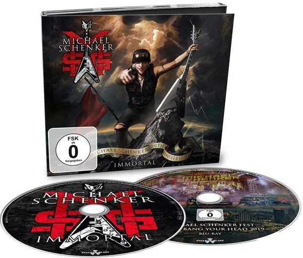 Michael Schenker Group Immortal (bluray+cd) 2CD New 727361516208