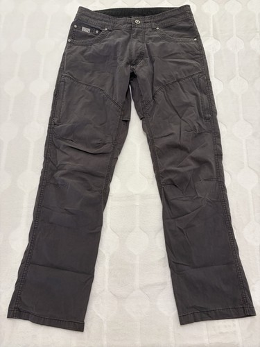 Kuhl Konfidant Air Pants Men’s 30x30 Gray Hiking Nylon Stretch Outdoor Camping