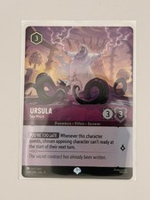 Ursula - Sea Witch 208/204 Epic Holofoil Fabled NM Disney Lorcana