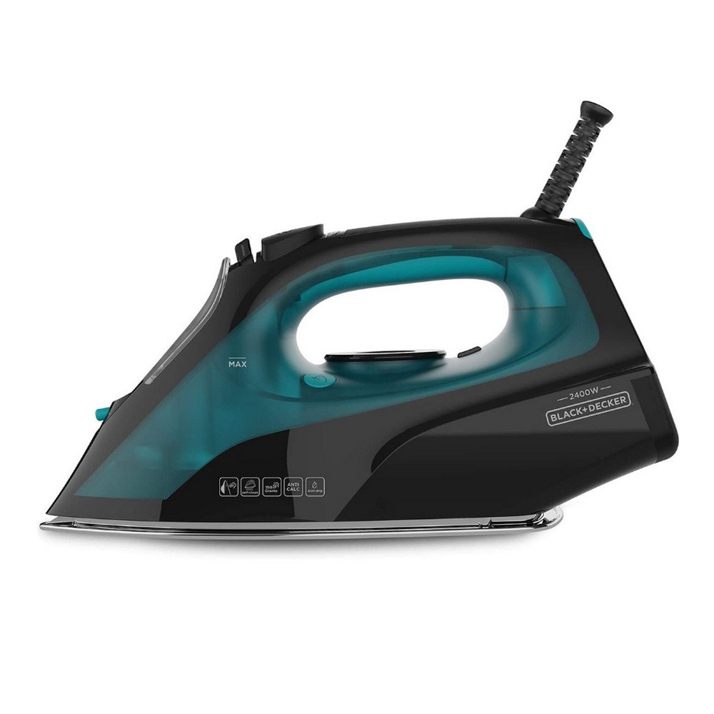 Fer à repasser vapeur Black+Decker 2400W 45g/min BXIR2403E bleu