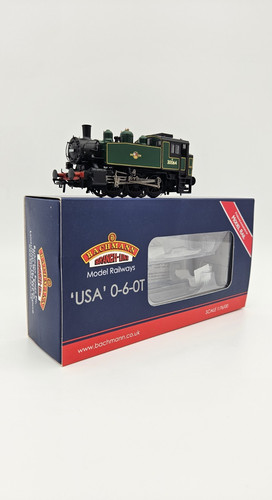 Bachmann Spur O MR-104 USA Class Tank '30064' BR liniert grün Modelleisenbahn 0-6-0T | Condition: Used