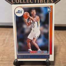 Panini 2021-22 NBA Hoops Jared Butler Utah Jazz Rookie #216 Rookies Card. rookie card picture