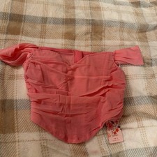 SHEIN Cropped corset crop top with pink zipper